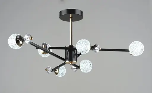 Люстра светодиодная Sirius B N6189/6 COFFEE+FGD