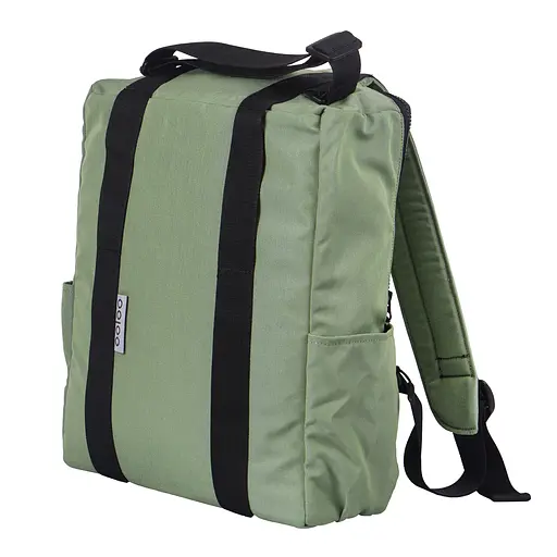 Рюкзак-антикрадій OOLOO Кенгуру mini 40x30x12 см,оливково-трав'яний 414/861 - фото 2