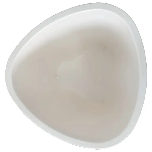 Відро Twist Planet трикутне 23 л кремове-сіре (00-00012499) - фото 3