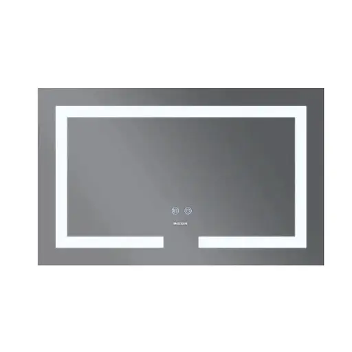 Дзеркало Mixxus HARD MR07-80x50 з LED Touch, Anti-fog, димером, регулюванням яскравості (MI6658) - фото 4