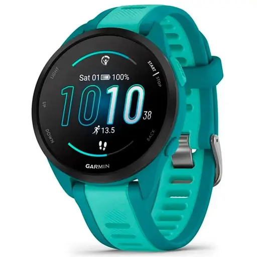 Смарт-часы Garmin Forerunner 165 Music Turquoise/Aqua (010-02863-32) - фото 1