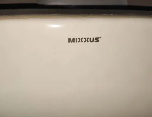 Умивальник врізний під стільницю Mixxus Premium Ellipse-1701 570x385x205 мм з переливом MP6566, Білий - фото 5