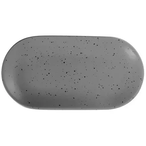 Блюдо Limited Edition Sandy Grey овальне 25 см (ZH-7016-6)