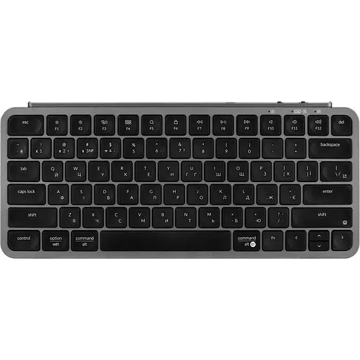 Keychron Клавіатура мембрана B1 Pro, USB/WL/BT, space gray