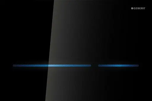 Клавіша змиву безконтактна Geberit Sigma80 скло чорне 116.092.SG.1, Чорний - фото 1