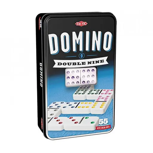 Настільна гра Tactic Доміно Дубль 9 (Domino Double nine) (укр.) (53914) - фото 1