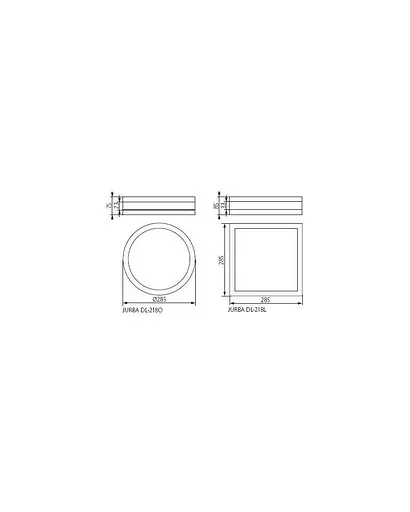 Настінно-стельовий світильник Kanlux 8981 JURBA - фото 3