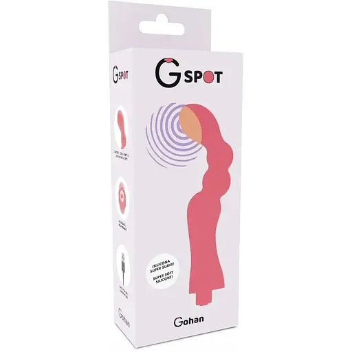 Вибратор для зоны Cyber Silicock G GOHAN красный G-Spot - фото 5