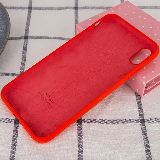 Чехол Epik Silicone Case Full Protective AA для Apple iPhone X/XS 5.8 Красный/Red - фото 3