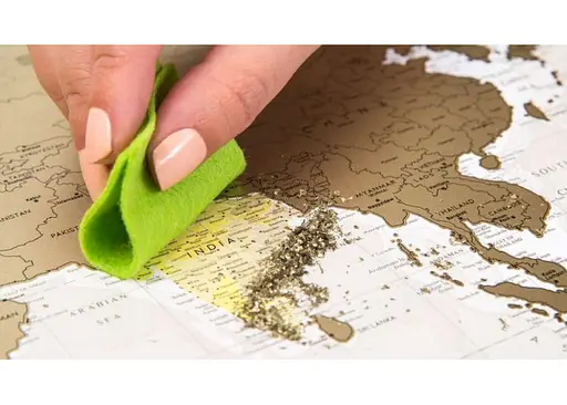 Скретч карта мира 1DEA.me Travel Map Geography World (13029) - фото 4