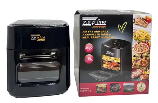 Мультипечь 3в1 Zepline ZP-111 электрическая 15л 3500 Вт Черная - фото 5