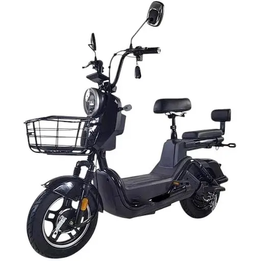 Електроскутер двомісний Crosser CR2 (500W, 60V, 20ah) чорний