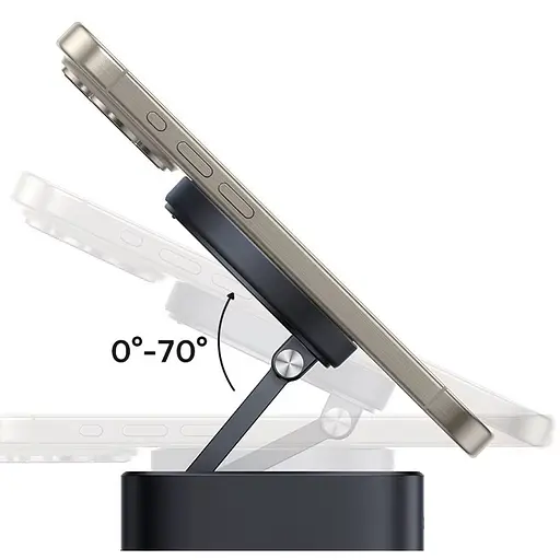 БЗП+HUB Baseus MagPro Series II 7-in-1 (USB-C to HDMI 4K 60Hz+2USB-А+2C+1SD/TF) (B000729001) Cosmic Black - фото 3