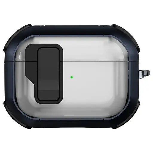 Футляр протиударний Locking Button для навушників Airpods Pro Blue