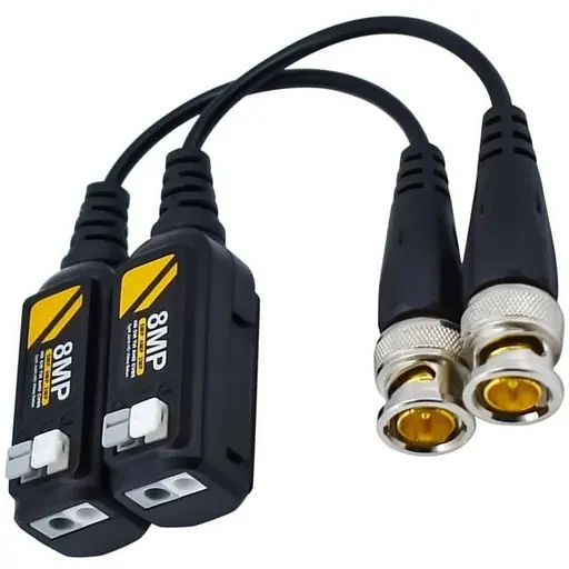 Видео балун - приемопередатчик видеосигнала Nectronix по витой паре AHD/TVI/CVI/CVBS до 8 Мп VB02851 (2 штуки) - фото 2