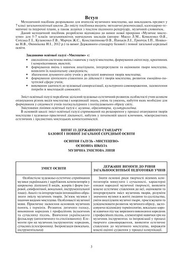 Музичне мистецтво. Конспекти уроків. 7 клас - фото 4