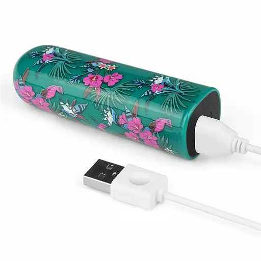 Вибратор для клитора Lovetoy Antheia Massager 8.5 см зеленый - фото 10