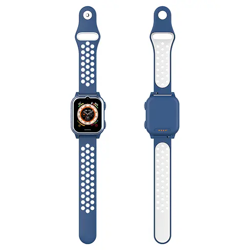 Смарт годинник-телефон дитячі Wonlex CT21 з відеодзвінком WI-FI GPS SIM-карта Blue (18555) - фото 3