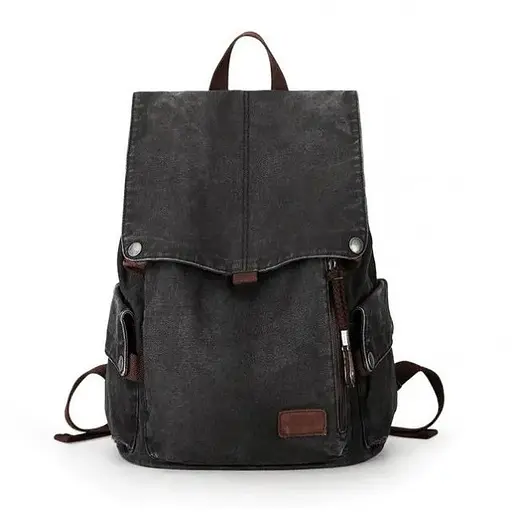 Городской рюкзак Muzee WB1883 черный (USB порт) - фото 1