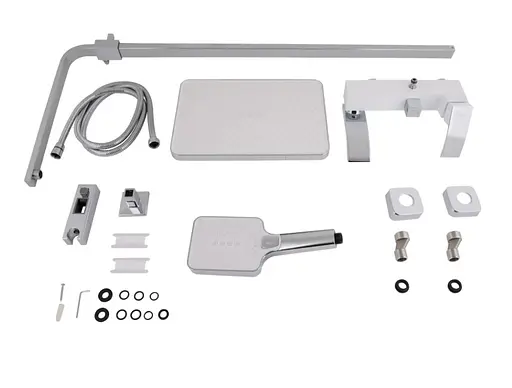 Душевая система универсальная Qtap Swan Cascada Chrome/White с изливом QTSWA111CRW45570 - фото 8