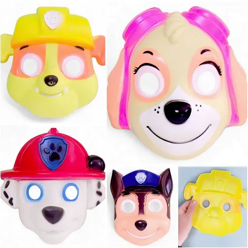 Маска пластикова "Щінячий патруль" KA-23-1135, в пакеті МІКС - фото 1