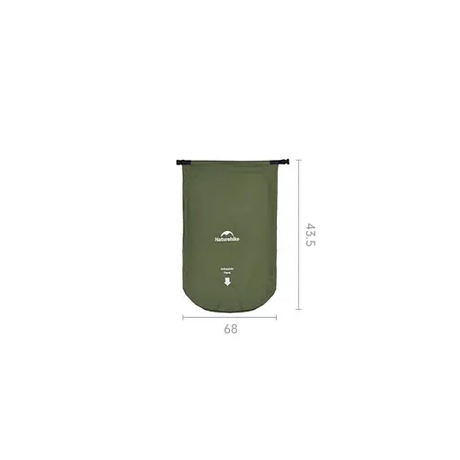 Матрац двомісний Naturehike CNK2550WS019 (65 мм) з мішком для надування Синій - фото 9