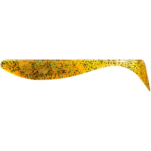 Силікон FishUP Wizzle Shad 2" #036 - Caramel/Green & Black (10 шт/уп)