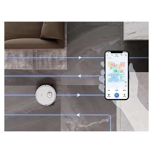 Робот-пилосос з вологим прибиранням Ecovacs DEEBOT OZMO T9 (DLX13-44) - фото 8