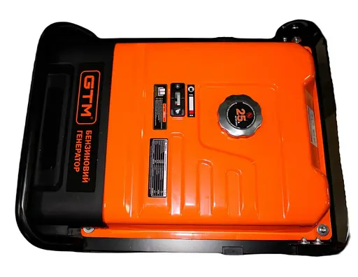 Генератор бензиновий GTM 7,0/7,5 кВт, однофазний, ручний/електро/авто запуск, із вбудованим АВР (DK7500-L) - фото 3