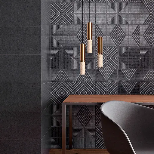 Підвіс Gleam із білим мармуровим плафоном в стилі Ар-деко Line.F SC 1/1 WH - фото 1