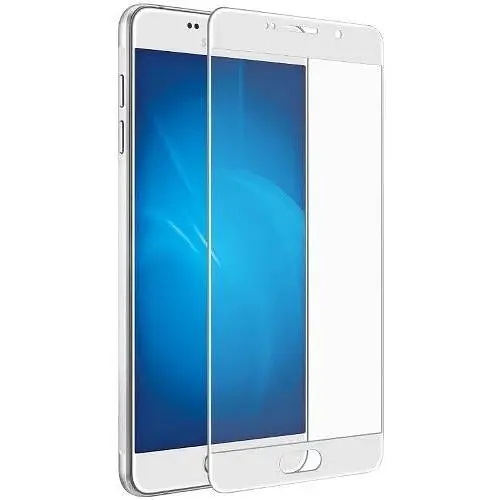 Скло захисне для Samsung Galaxy A3 2016 повного покриття біле - фото 1