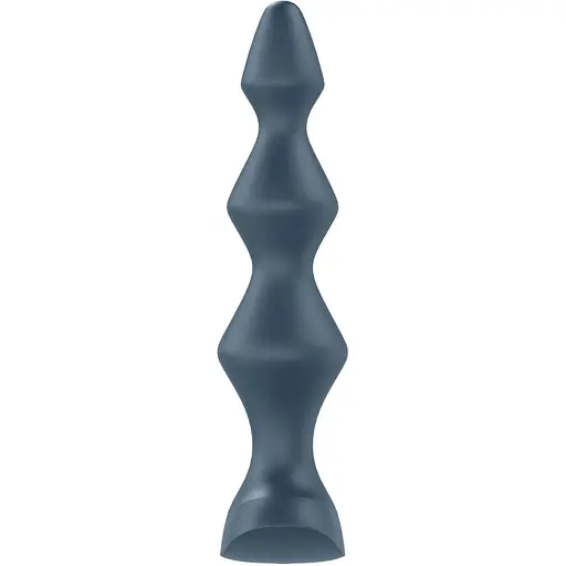 Анальний стимулятор-намистини з двома моторами Satisfyer Lolli-Plug 1 Dark teal - фото 3