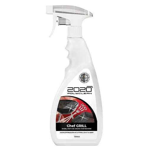 Засіб для видалення кіптяви, сажі та жиру Polyclean 2020 Chef Grill 500 мл