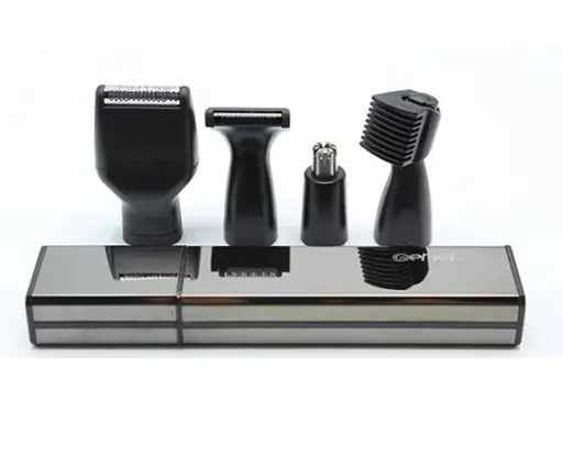 Тример для стрижки волосся носа вух брів Gemei GM 3116 4 в 1 машинка для видалення волосся на обличчі - фото 3