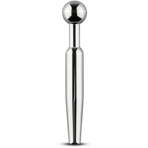 Полый уретральный стимулятор Sinner Gear Unbendable — Hollow Penis Plug, длина 7,5 см, диаметр 12 мм