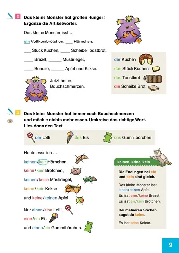 Wortschatzerweiterung und Grammatik – neue Geschichten - фото 3