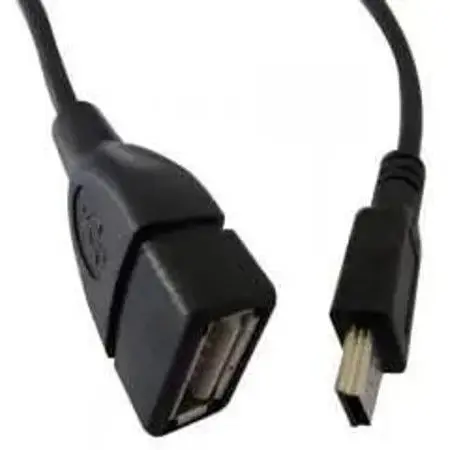 Кабель Atcom USB 2.0 AF mini-B 5P Otg минисоб 0.8 м