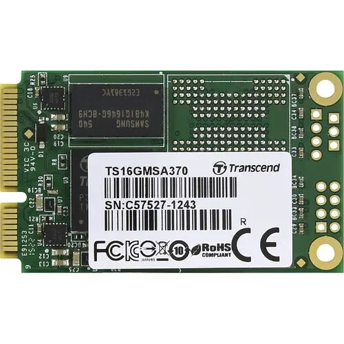 Накопитель SSD Transcend mSATA 16GB (TS16GMSA370) - фото 1