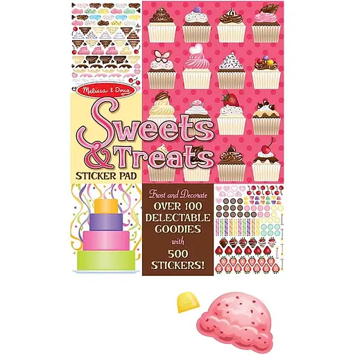 Набор наклеек Melissa & Doug Мои сладости (MD4239)  - фото 2