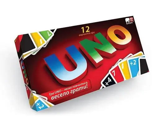 Игра настольная UNO SP G 11 Danko Toys, в коробке (4820071190723) - фото 1