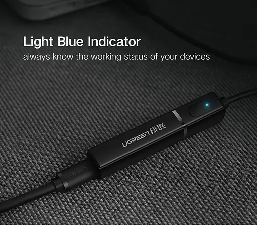 Bluetooth-адаптер Ugreen CM107 Bluetooth 5.0 TV Transmitter 3,5 мм mini-jack (40761) - фото 3