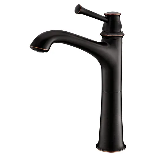 Смеситель для умывальника высокий Imprese Podzima 35 мм black matt ZMK021708011 Черный - фото 1