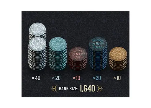 Аксесуар Roxley Game Laboratory Brass Делюкс фішки Brass Iron Clays 100 (ROX_2) - фото 3