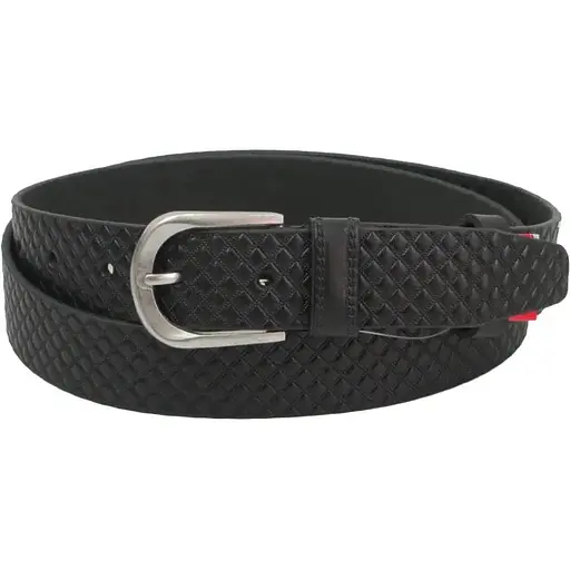 Ремінь Skipper шкіряний чоловічий під штани 125-130х3,5 см acs0029537 - фото 1