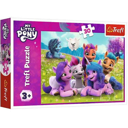 Пазл Trefl Дружные пони Мой маленький пони 30 эл. (18299)