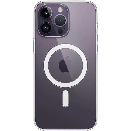 Оригинальный противоударный чехол Apple Clear Case MagSafe для iPhone 14 Pro Max (6.7") Прозрачный (MPU73ZM/A)