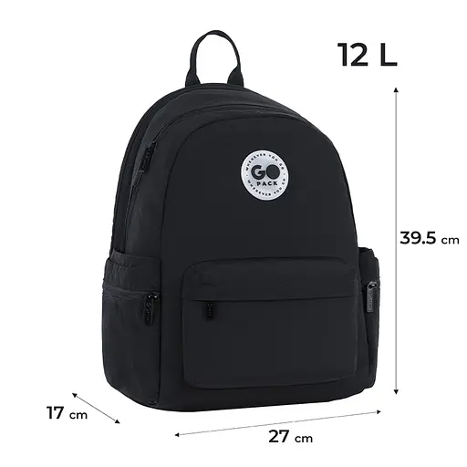 Рюкзак GoPack Education Teens 2510M чорний Чорний (GO26-2510M-1) - фото 2
