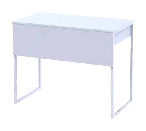 Стіл письмовий Doros Барт Білий з полицею 100х55х78.1 (41510124) - фото 2