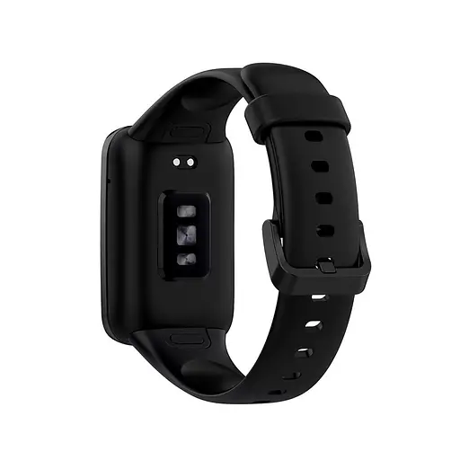 Силіконовий ремінець Tamister для Xiaomi Mi Smart Band 7 Pro Black - фото 2