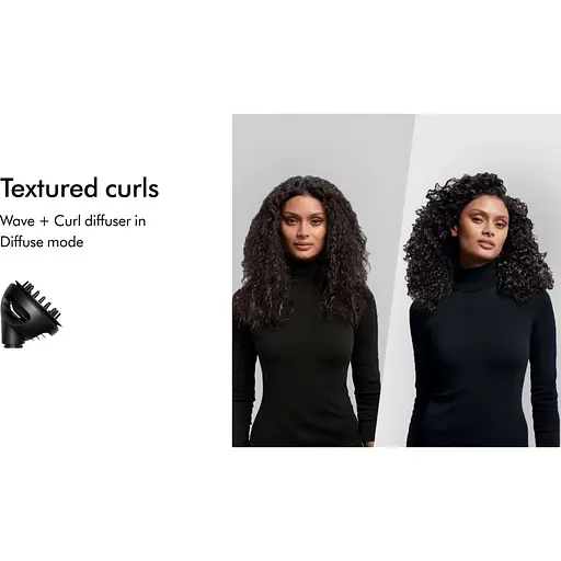 Фэн-стайлер Dyson Airwrap Multi-Styler и Dryer Curly to Coily Vinca Blue/Topaz (533759-01) (124051) - фото 4